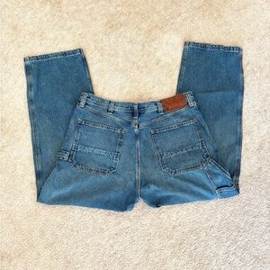 Eddie Bauer Loose Fit Straight Leg Jeans